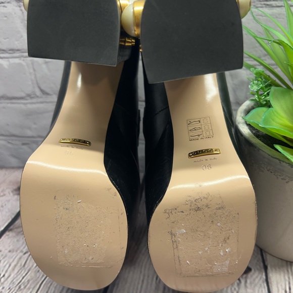 Gucci Vegas Horsebit Pump Studded Size 36 in Black Leather - Picture 9 of 15